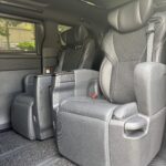 6 Seater Vellfire rear seat
