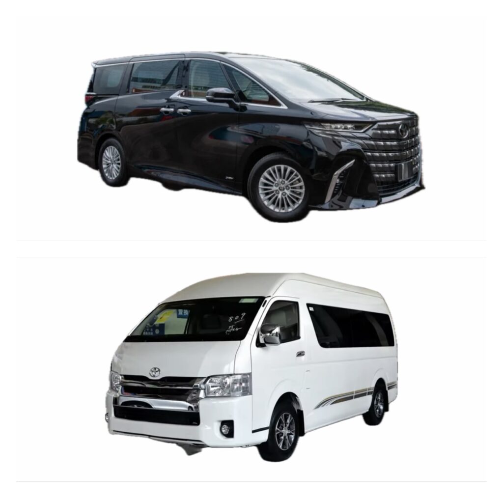 Toyota Alphard & Hi-ace Limousine service