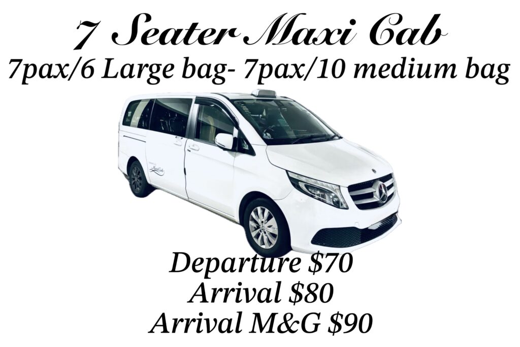 7 seater maxi cab